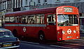 London Transport bus SMS316 (EGN 316J) 1970 AEC Swift Park Royal, High Barnet, route 84, July 1980.jpg