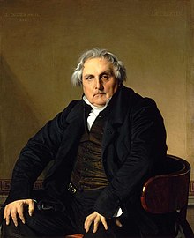 Ж. О. Д. Энгр. Портрет Луи-Франсуа Бертена. 1832 Лувр, Париж