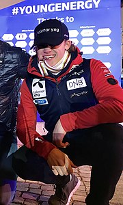 Lucas Braathen of Norway, season champion Lucas Braathen 2019.jpg