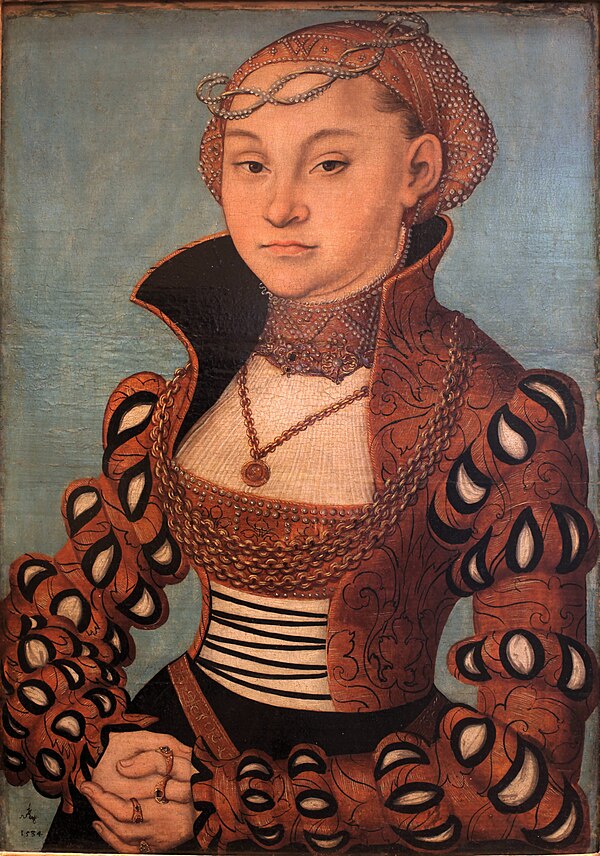 Portrait by Lucas Cranach the Elder