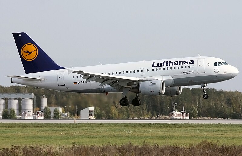 File:Lufthansa A319 (D-AILC) @ DME, Oct 2009.jpg