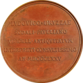 Médaille commémorative "Luigi Bruzza"