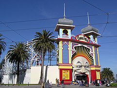 Melbourne Luna Park in St. Kilda