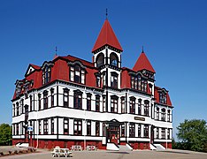 Lunenburg Academy in Lunenburg, Nova Scotia (Canada)