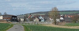 View of Mädelhofen, a quarter of Waldbüttelbrunn.