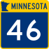 Trunk Highway 46 Markierung