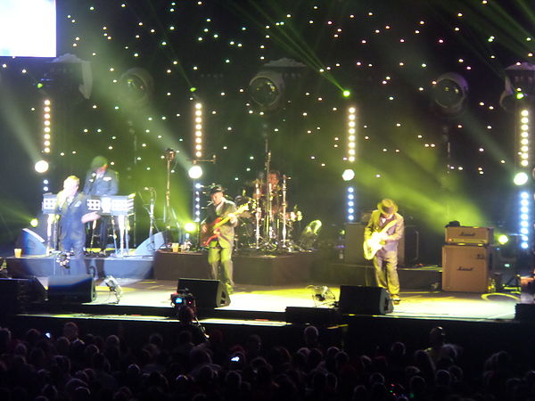 Madness on stage at the Manchester Arena in 2014