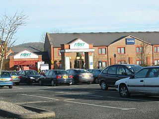 Magor services motorway service station on the M4 in Monmouthshire, Wales, UK