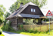 Čeština: Dolní část Malé Vísky English: Lower part of Malá Víska village, Czech Republic