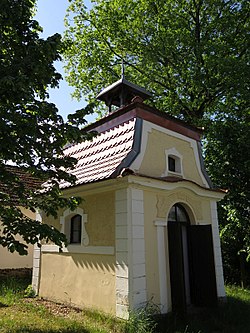 Kaple v Maleníně.