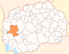 Map of Kičevo Municipality.svg