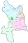 Karte des KVP-Bezirks Sídlisko, Standort in Košice, Slowakei.svg