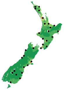 This is a map of TAB Trackside Radio frequencies. Map of TAB Trackside Radio frequencies.png