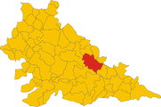 Localització de Roncoferraro a la província de Màntua