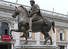 (Một bản sao của Hoàng đế La Mã, Marcus Aurelius, 1981, The c. gốc) 200 AD là trong gần Bảo tàng Capitoline, Roma)