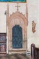 English: Late Gothic sacristy portal Deutsch: Spätgotisches Sakristeiportal