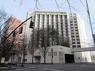 Portland Marriott Downtown Waterfront Hotel in Portland, Oregon, U.S.