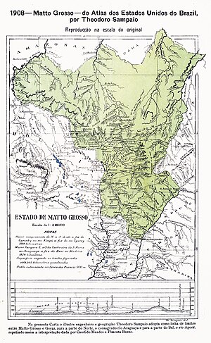 Mato Grosso: História, Geografia, Demografia