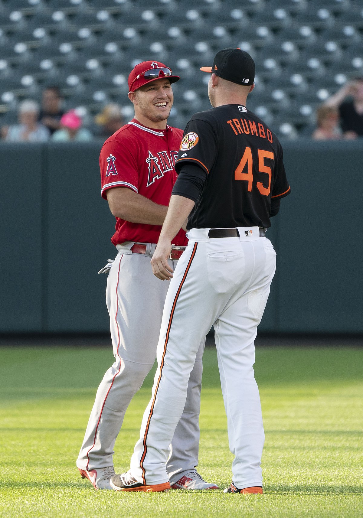 2020 STADIUM CLUB INSTAVISION BLACK #IVC5 MIKE TROUT /25