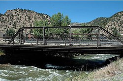 The Miner Street Bridge is one of nine sites in Idaho Springs listed on the National Register of Historic Places