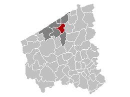 Oudenburg – Mappa