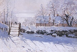 Monet: The Magpie (1869)