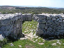 Überreste von Monkodonja, einer Siedlung, die zwischen 1800 und 1200 v. Chr. bestand