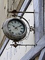 * Nomination Clock formerly used as a sign. Montbron, Charente, France. --JLPC 20:21, 5 July 2012 (UTC) * Promotion Good quality. --Cayambe 21:15, 5 July 2012 (UTC)