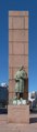 * Nomination: Monument to Juan Manuel Blanes, Montevideo, Uruguay. By User:EmBOTellado --Ezarate 01:53, 7 April 2022 (UTC) * Review stitching error just above the head; slightly tilted; 135 MB TIFF image, fixable? --Virtual-Pano 11:14, 7 April 2022 (UTC) check now, also removed distracting elements --Ezarate 00:49, 8 April 2022 (UTC) A virtually identical picture has been nominated and approved on 08-Apr-22. --Virtual-Pano 20:48, 9 April 2022 (UTC)