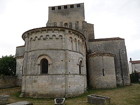 A Saint-Pierre de Mornac-templom cikk illusztráló képe