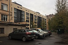 Moscow, Dmitrovskoe Highway 1 - new building in an old block (31398469540).jpg