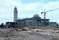 Construcción de la mezquita en el verano de 2002.