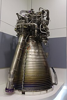 Moteur fusée Vulcain1 au musée SAFRAN