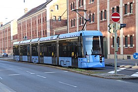 Tramo Stadler Variobahn en Munkeno