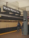 Miniatura para Avenidas Myrtle y Wyckoff (línea Canarsie)