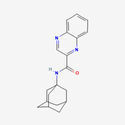 N-(adamantan-1-il)hinoksalin-2-karboksamid