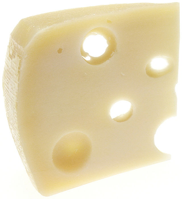 Swiss cheese (North America) - Wikipedia