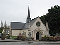 Chapelle Saint-Avé-d'en-Bas y compris l'enclos, le calvaire, la fontaine et les sablières et entraits sculptés