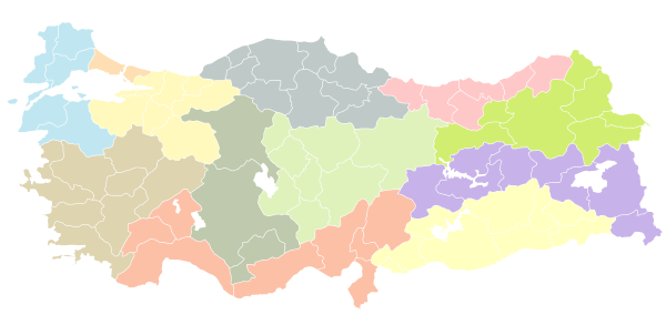 NUTS Map of Turkey.svg
