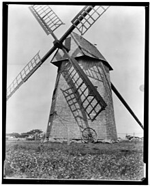 1935 photo Nantucket Windmill - Frank C. Brown, Photographer, 1935.jpg