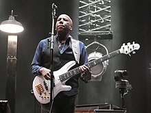 Nathan East as a member of Eric Clapton's band, Detroit, September 10, 2022 Nathan East as a member of Eric Clapton's band, Detroit, 10 Sep 2022.jpg