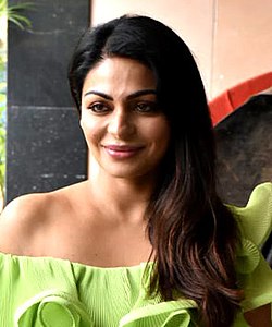 Neeru Bajwa promoting Shadaa (cropped).jpg