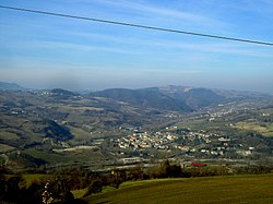 Skyline of Nibbiano