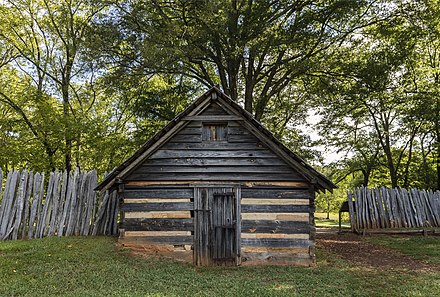 Stockade fort at Ninety Six National Historic Site