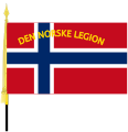 Fahne der Norwegischen Legion (Flag of "Den Norske Legion", Norwegian Legion)