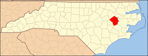 North Carolina Map Highlighting Pitt County.PNG