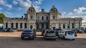 Здание Казанского вокзала. Июнь 2019 года