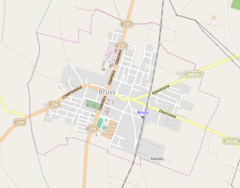 Mapa lokalizacyjna Brus