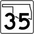 Oklahoma State Highway 35.svg