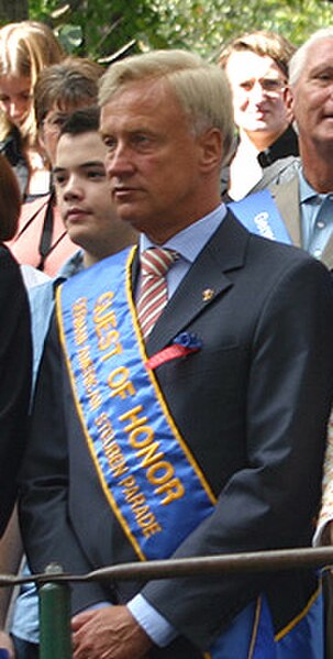 Ole von Beust 2006 as guest of honor at the Von Steuben Day in New York